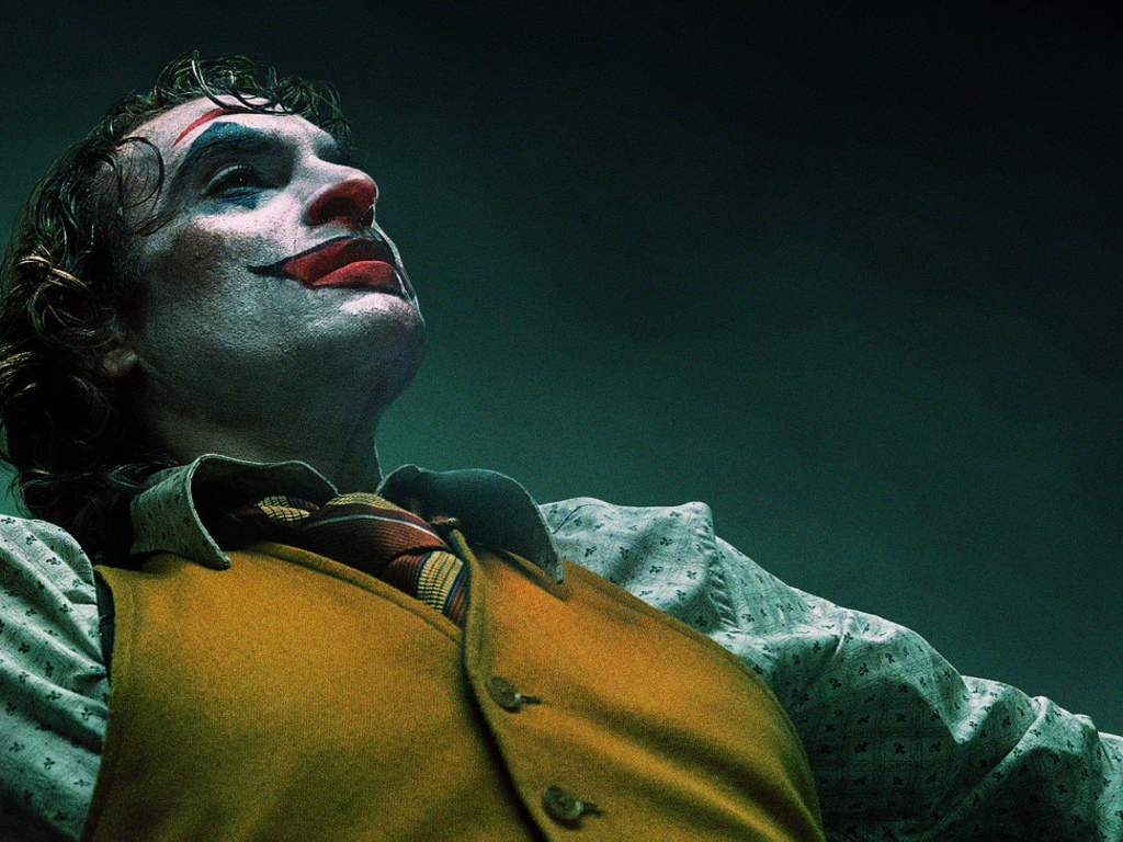 Актер Хоакин Феникс в фильме Джокер, 2019