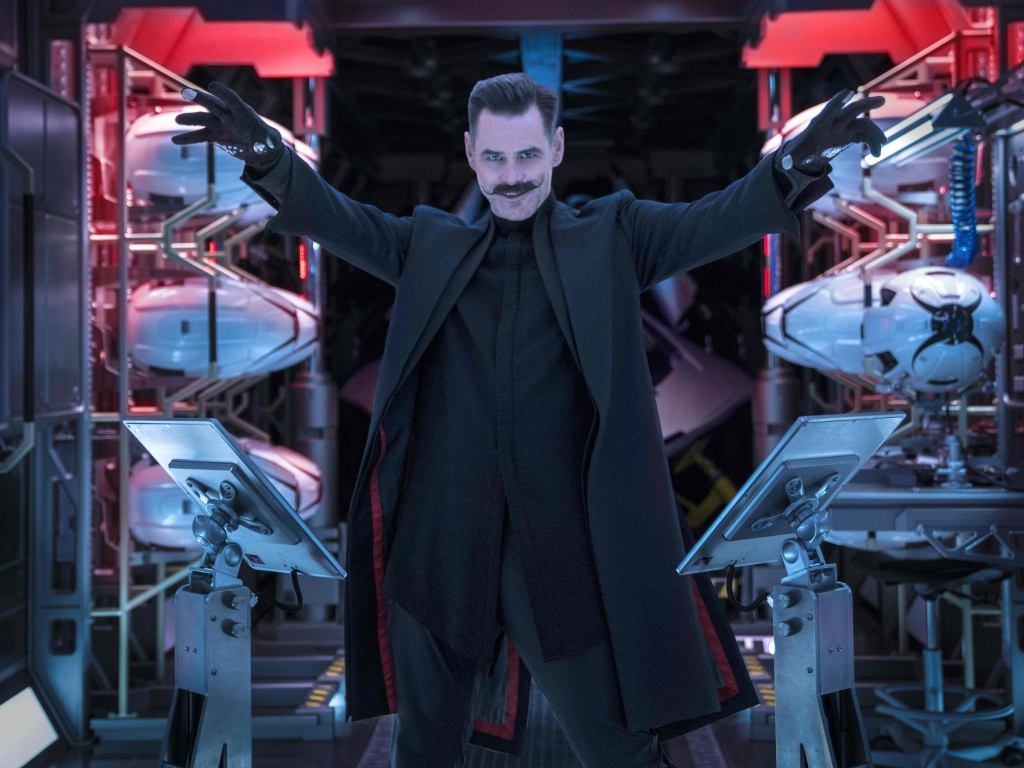 Персонаж Доктор Эггман фильм Соник, 2019