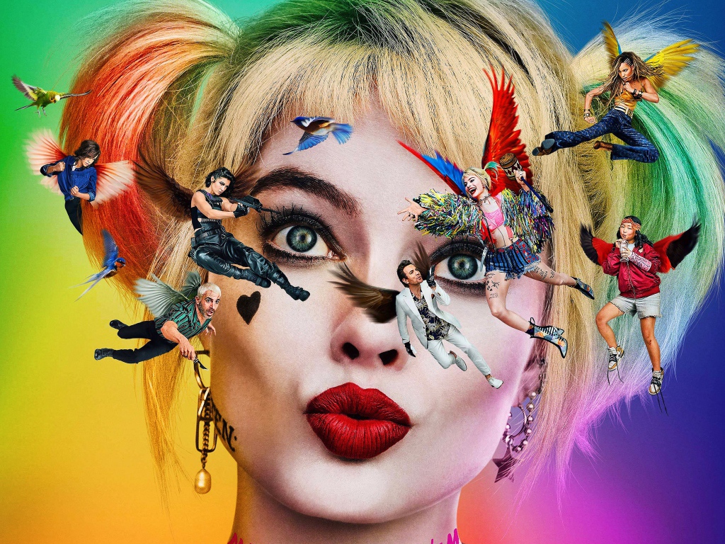 Постер нового фильма Хищные птицы: Потрясающая история Харли Квинн, 2020 