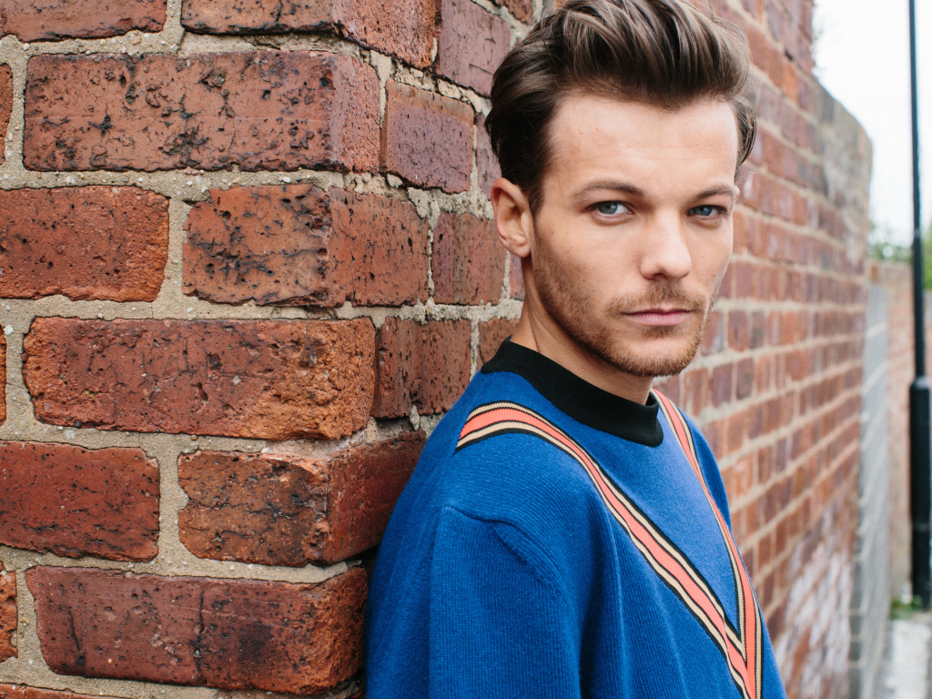 Красивый мужчина, английский певец Луи Томлинсон