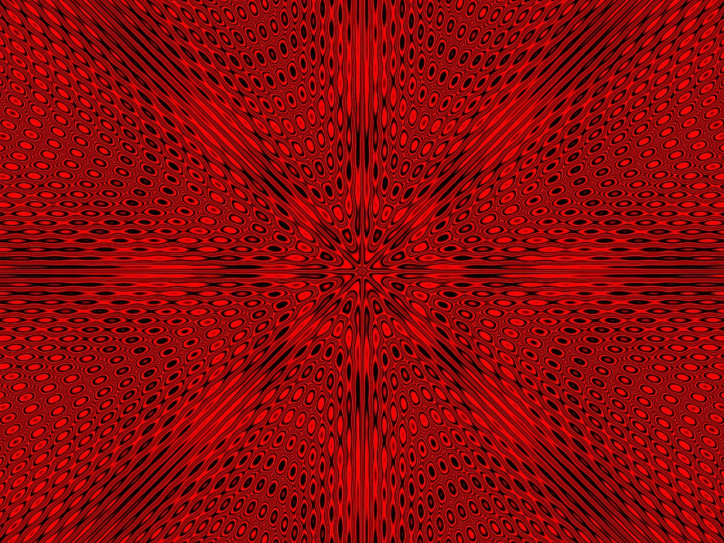 Красный абстрактный рисунок иллюзии 