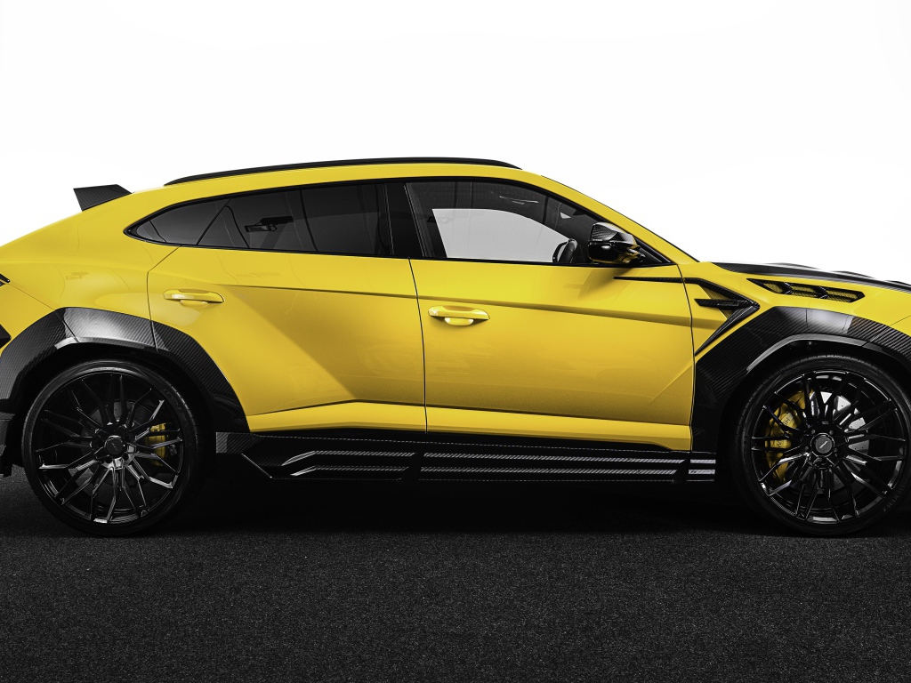 Автомобиль  Lamborghini Keyrus 2020 года вид сбоку