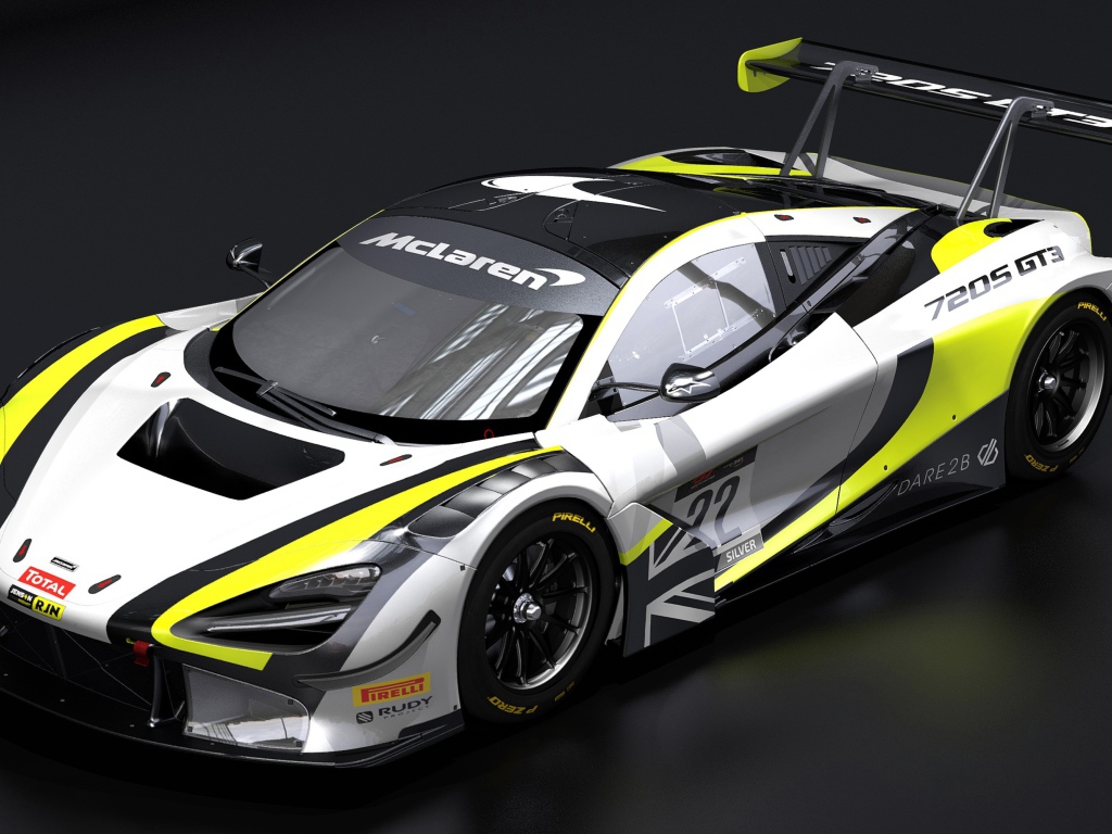 Гоночный автомобиль McLaren 720S GT3,  2020 года