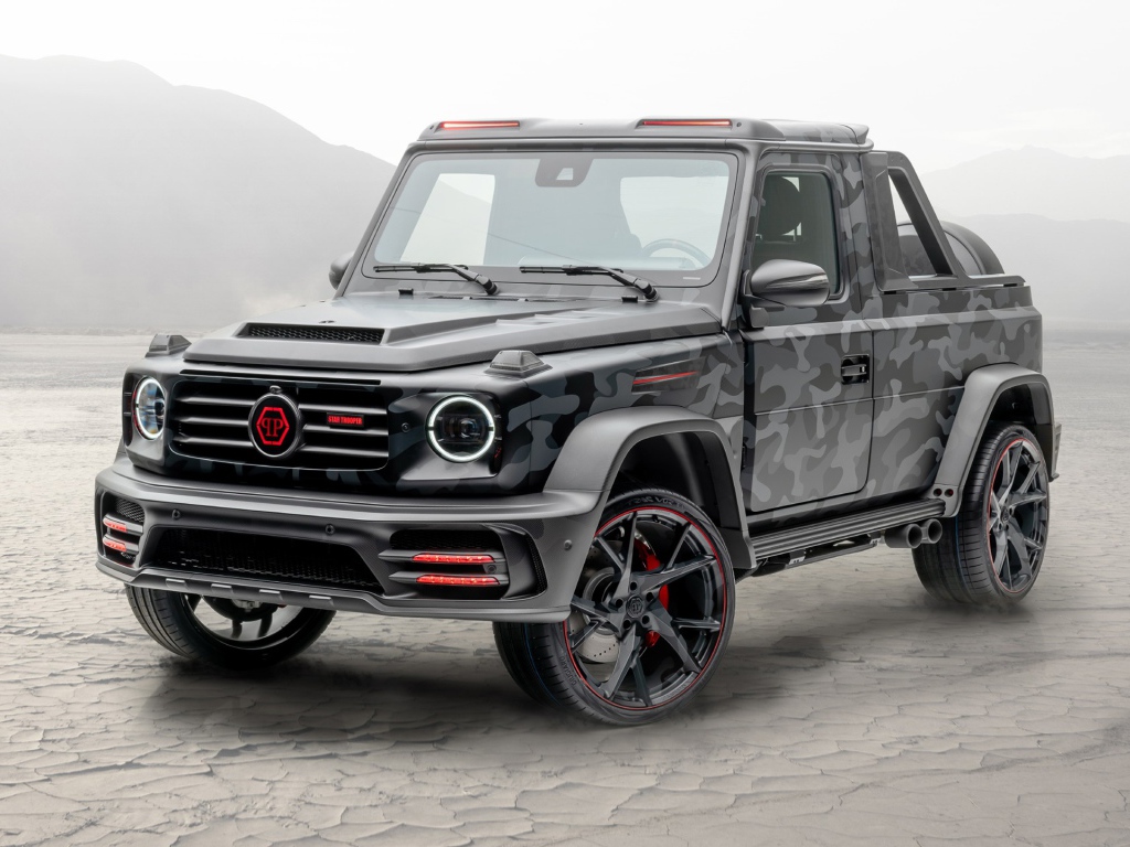 Джип Mansory Star Trooper, 2020 года в горах
