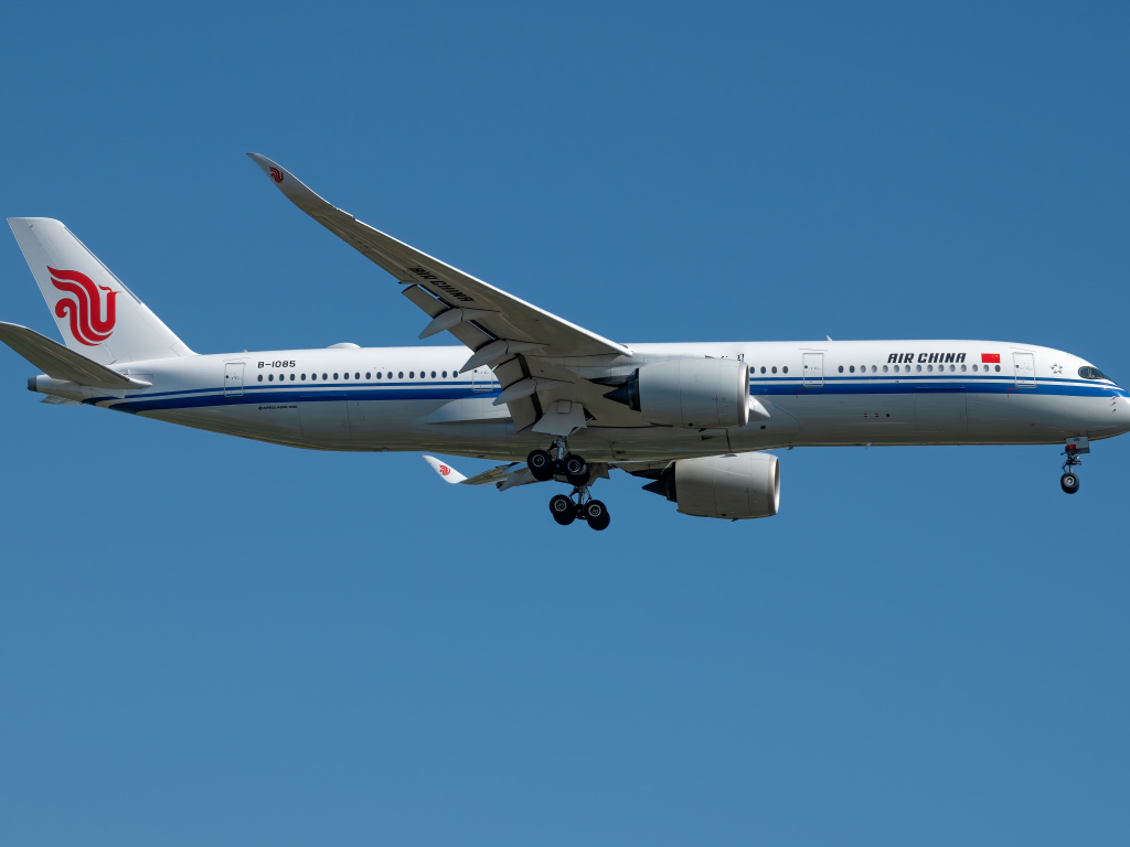 Пассажирские аэробус A350-900 авиакомпании AIR CHINA 