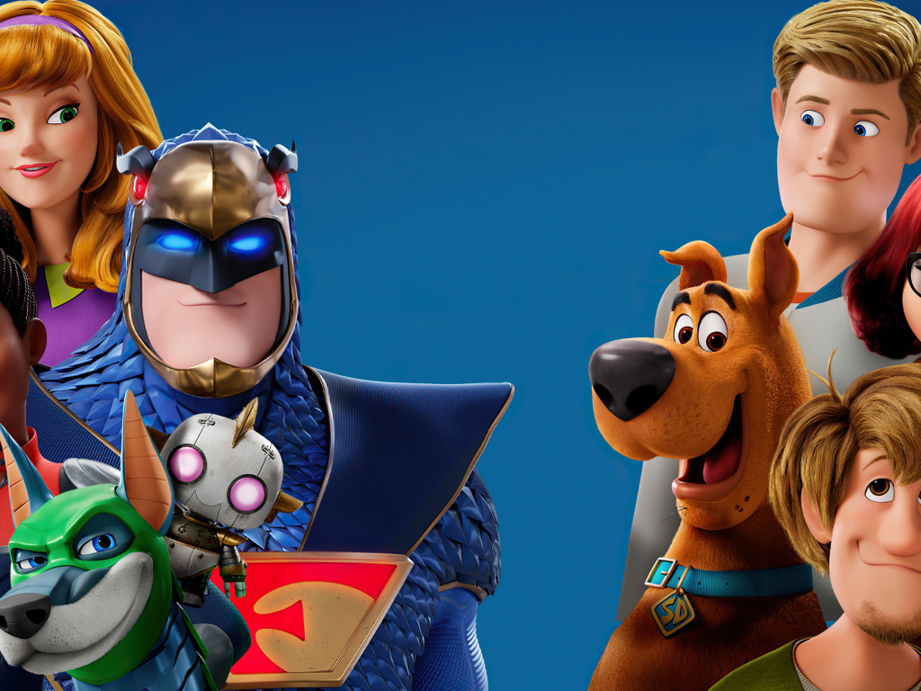 Постер мультфильма Скуби - Ду с главными героями