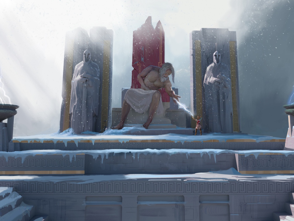 Бог на Олимпе компьютерная игра Gods & Monsters, 2020