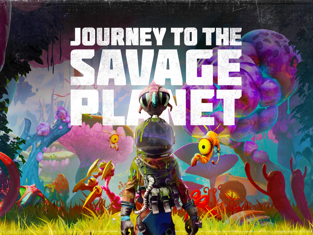 Постер новой компьютерной игры Journey to the Savage Planet, 2020