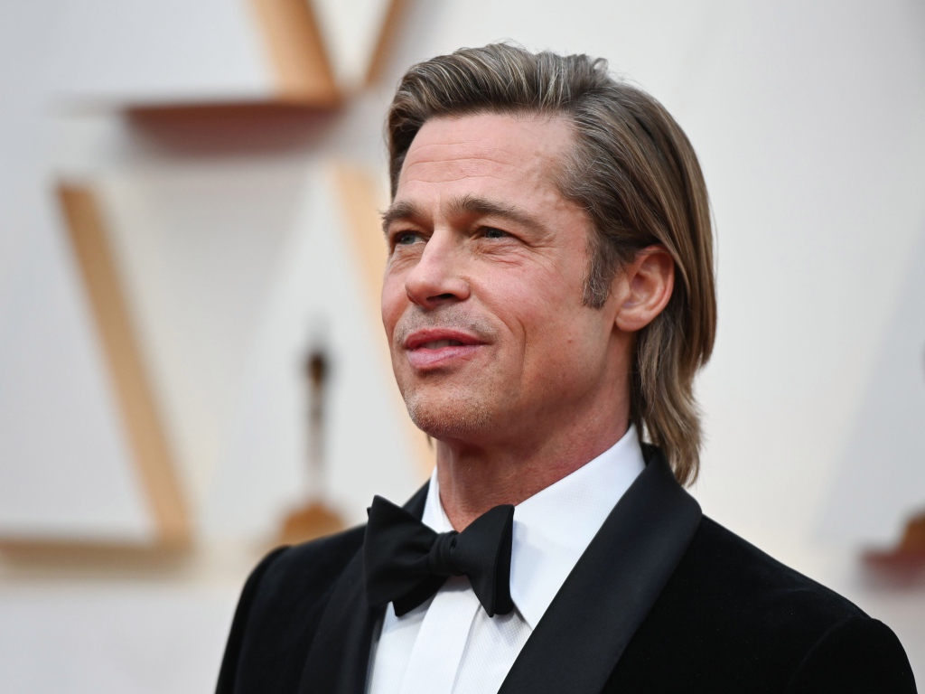 Актер Брэд Питт на вручении оскара