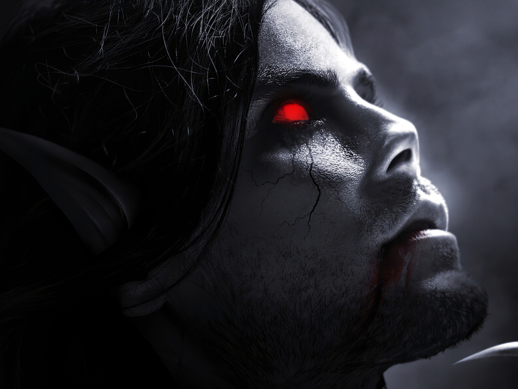 Монстр из нового фильма Морбиус, 2020