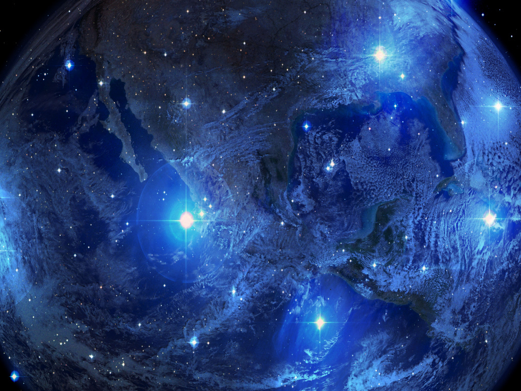 Большая планета земля в безграничной вселенной 