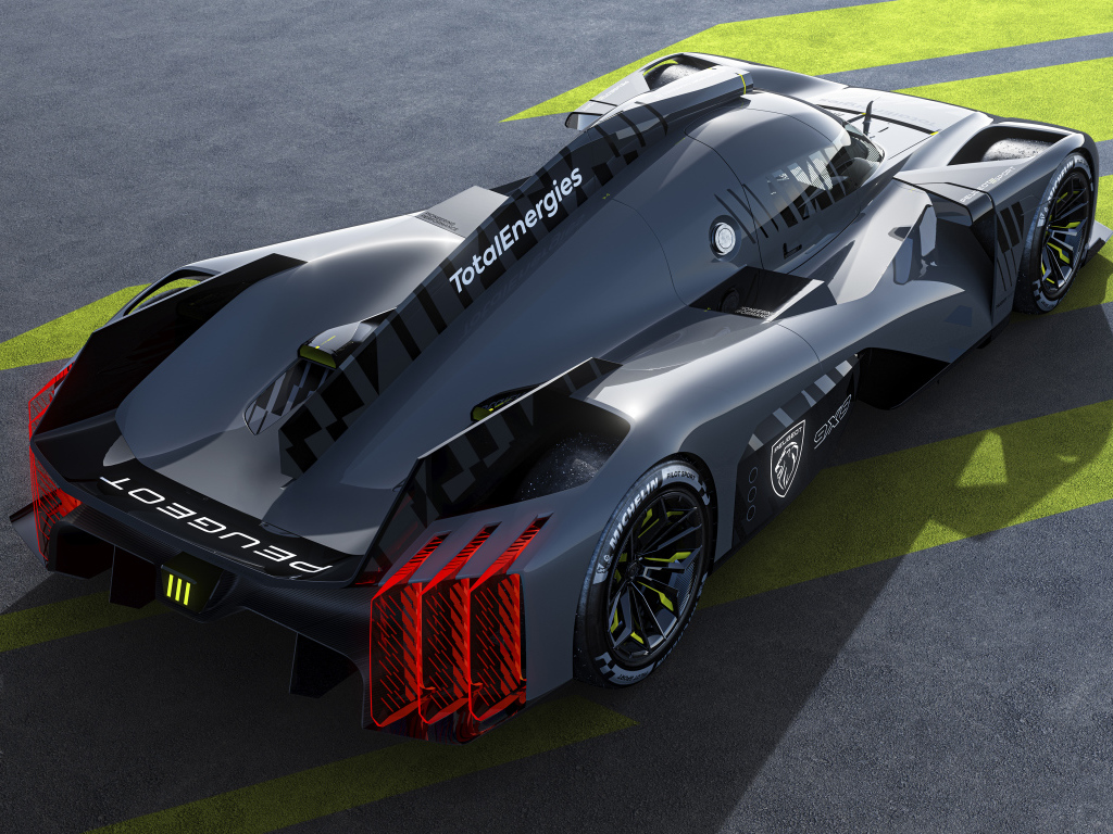 Гоночный автомобиль Peugeot 9X8,  2022 года