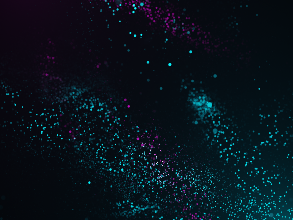 Красивые неоновые точки на черном фоне 