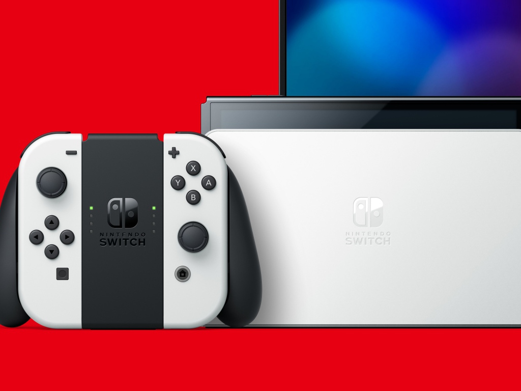 Новая игровая консоль  Nintendo Switch OLED, 2021