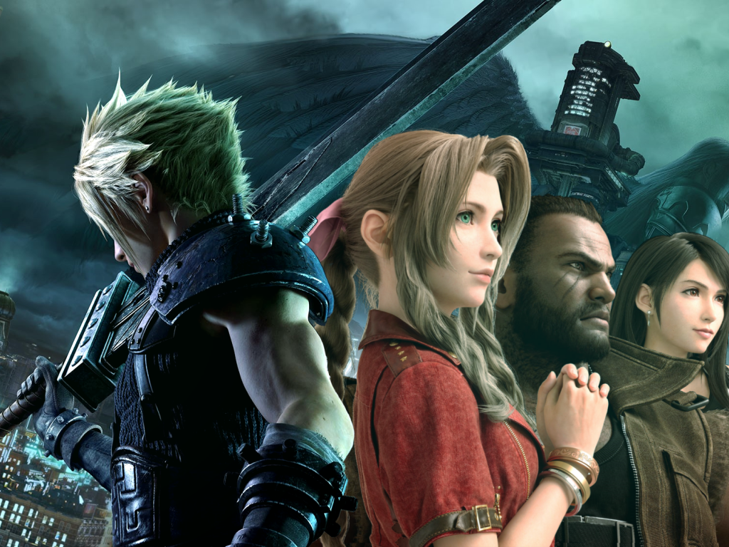 Персонажи компьютерной игры Final Fantasy VII Remake, 2020