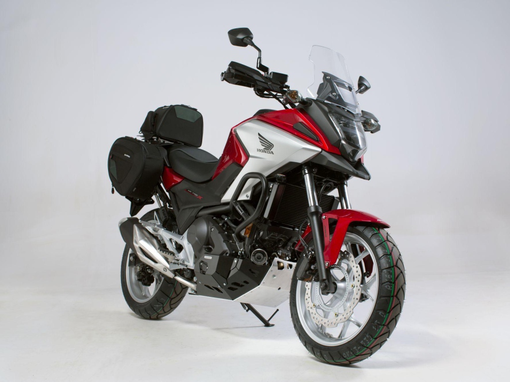 2021 Honda NC750X motorcycle on gray background