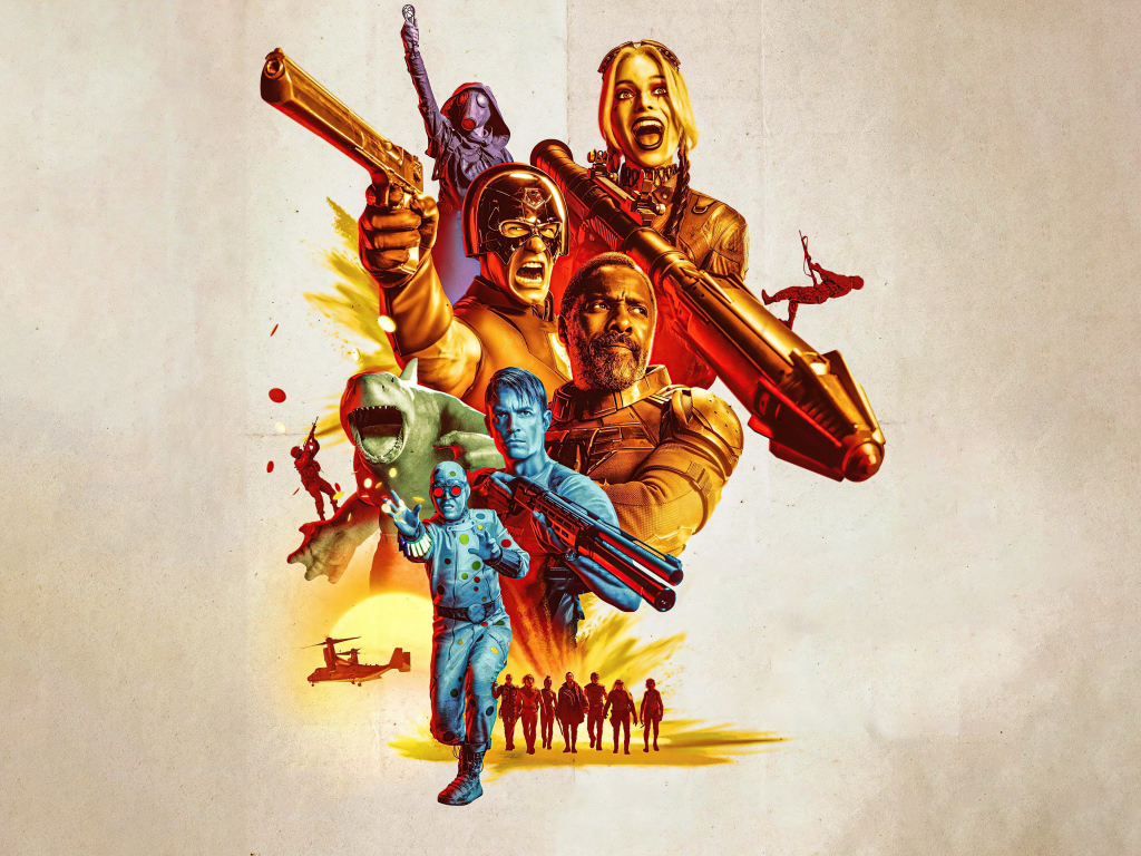 Яркий постер нового фильма  Отряд самоубийц: Миссия навылет, 2021