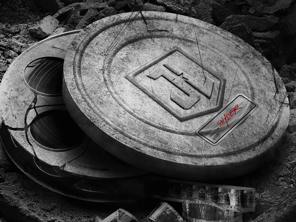 Старая бобина с фильмом Лига справедливости Зака Снайдера, 2021