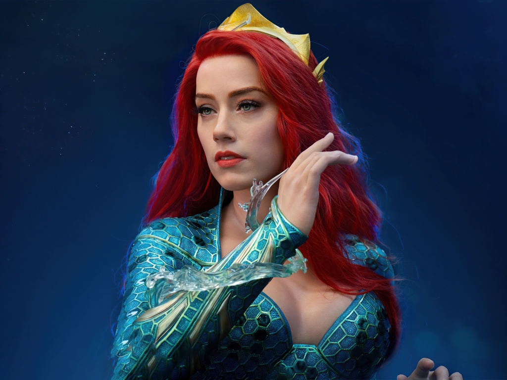 Рыжеволосая девушка Мера персонаж фильма Аквамен 2, 2022