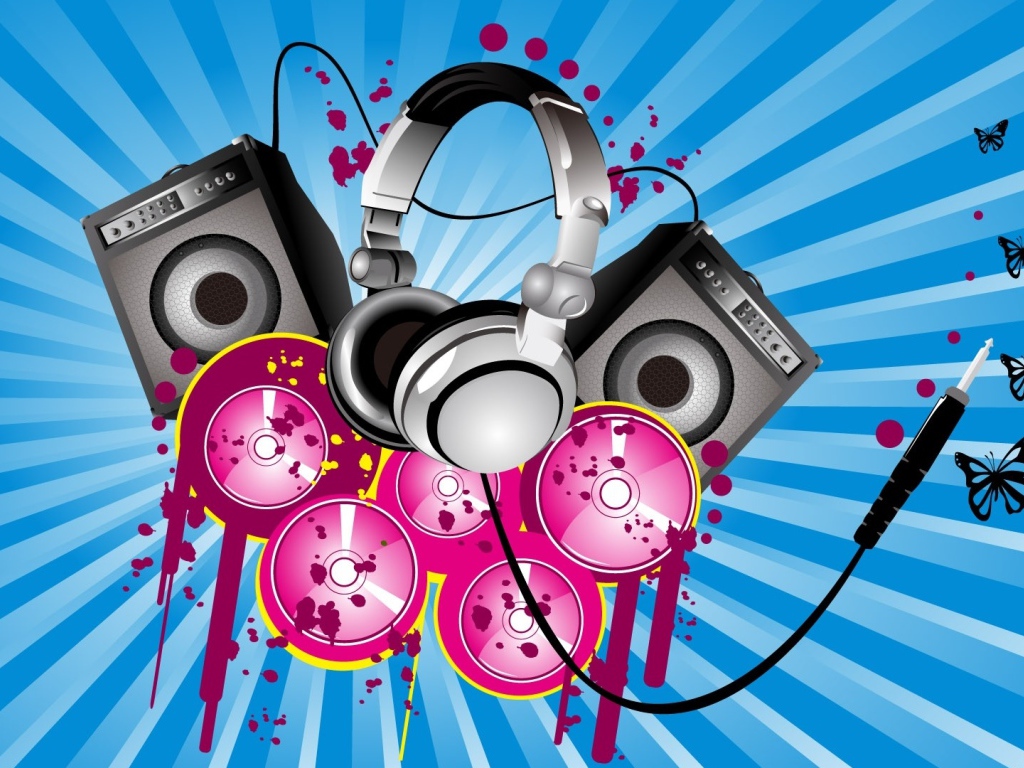 Музыкальный фон для фотошопа