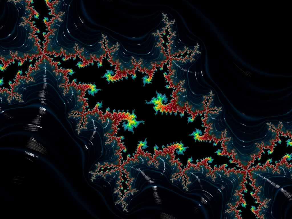 Странный  фрактальный рисунок