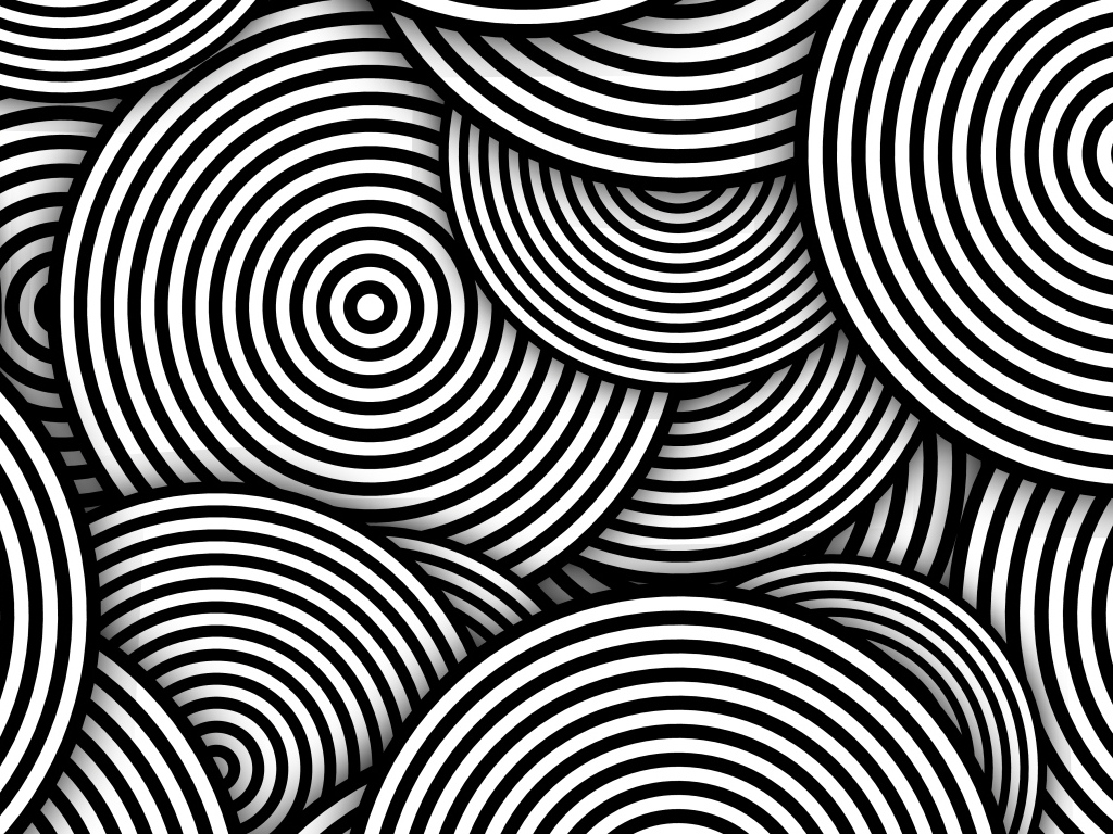 Черно белая иллюзия
