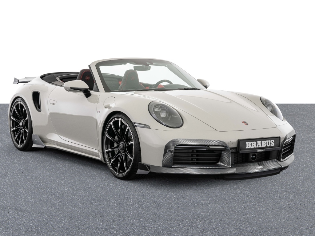 Серебристый Brabus 820 Cabriolet