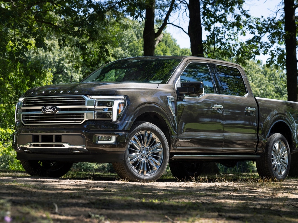 Большой пикап Ford F-150 Platinum 2024 года