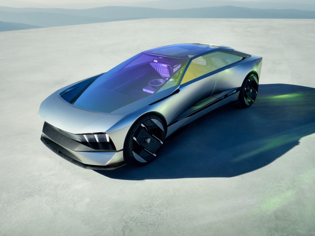 Презентация автомобиля Peugeot Inception Concept 2023