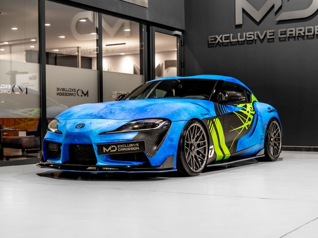 Презентация автомобиля Toyota Supra PD Aerodynamic Kit