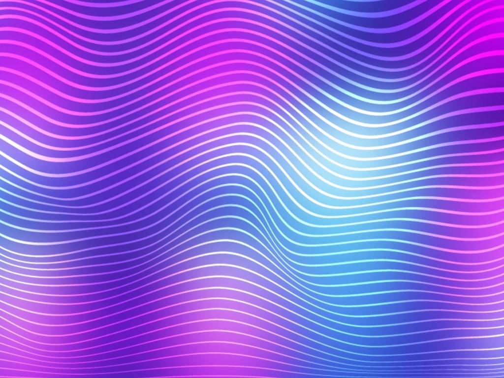 Subtle neon waves texture