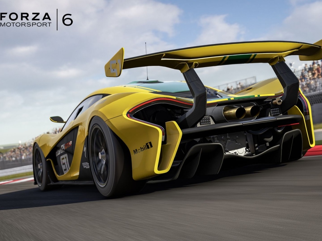 Автомобиль из компьютерной игры Forza Motorsport