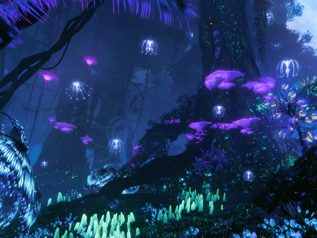 Фантастические растения в игре Avatar: Frontiers of Pandora, 2023