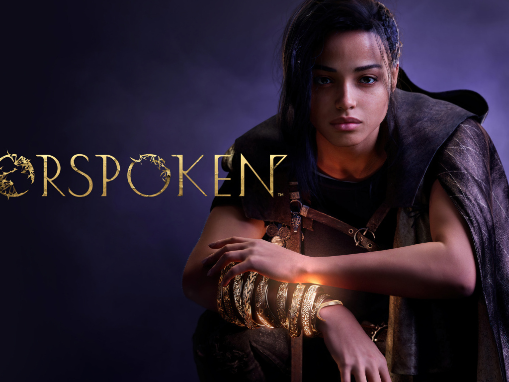 Постер новой компьютерной игры Forspoken, 2023