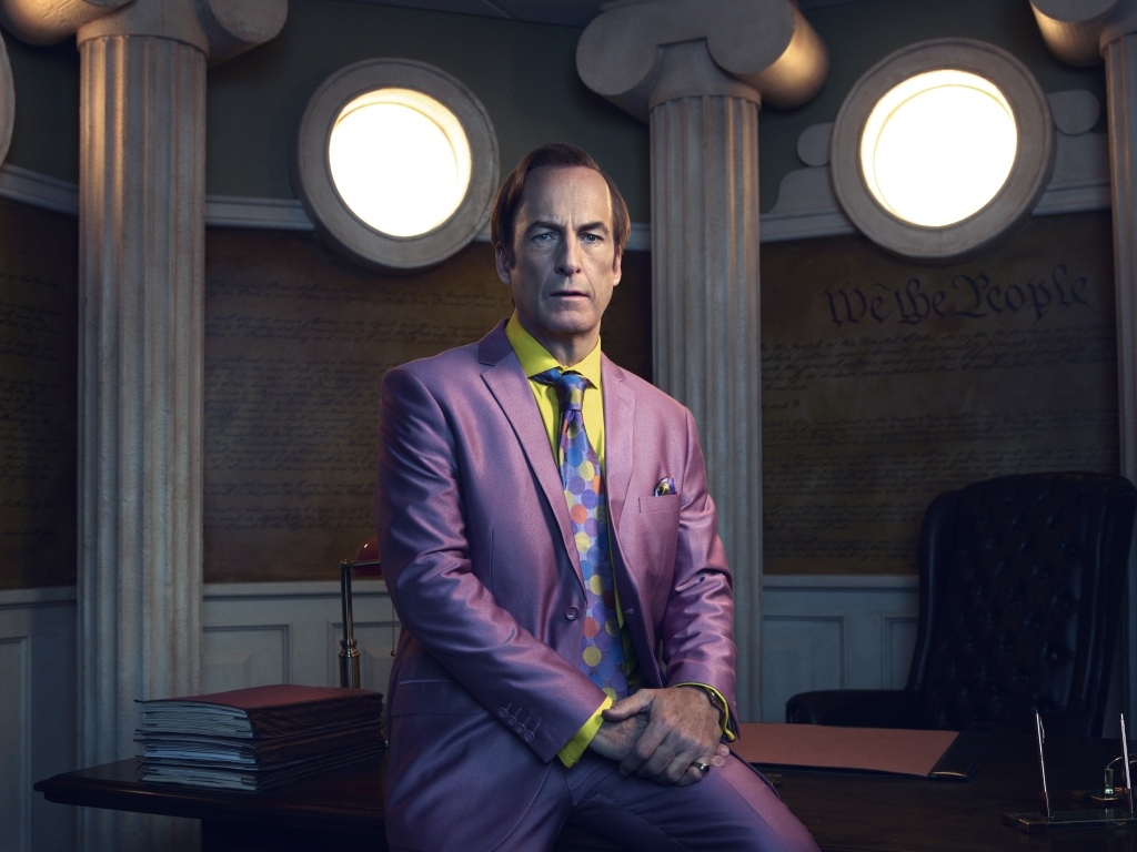 Актер Боб Оденкёрк в костюме