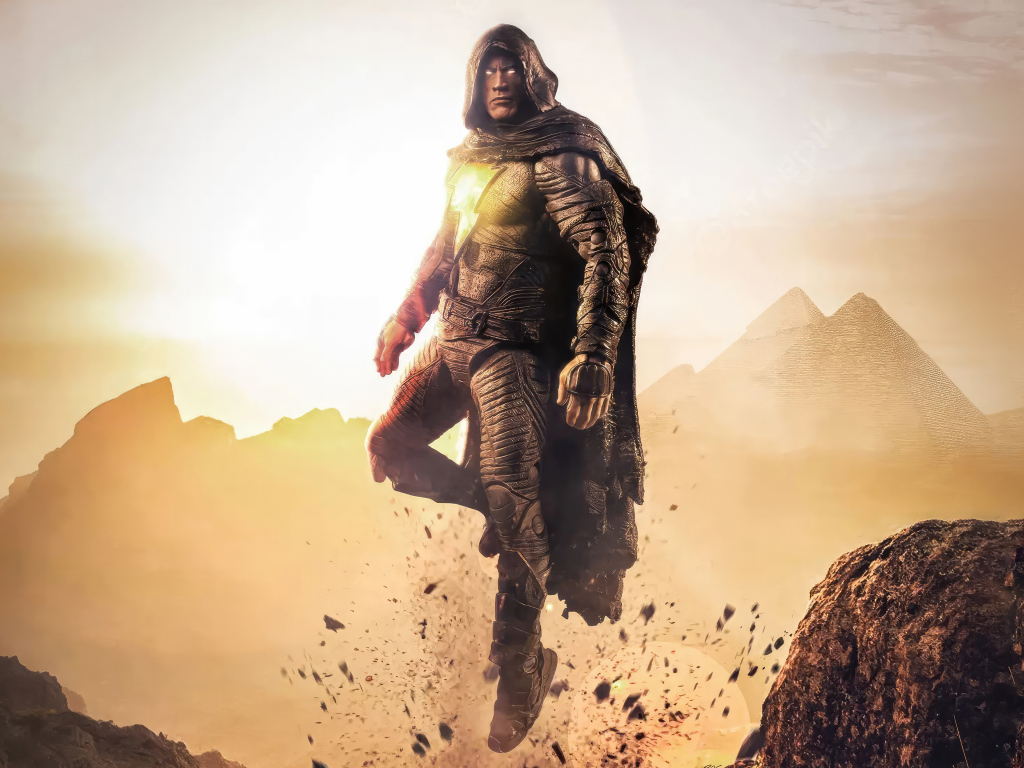 Американский актер Дуэйн Джонсон в роли