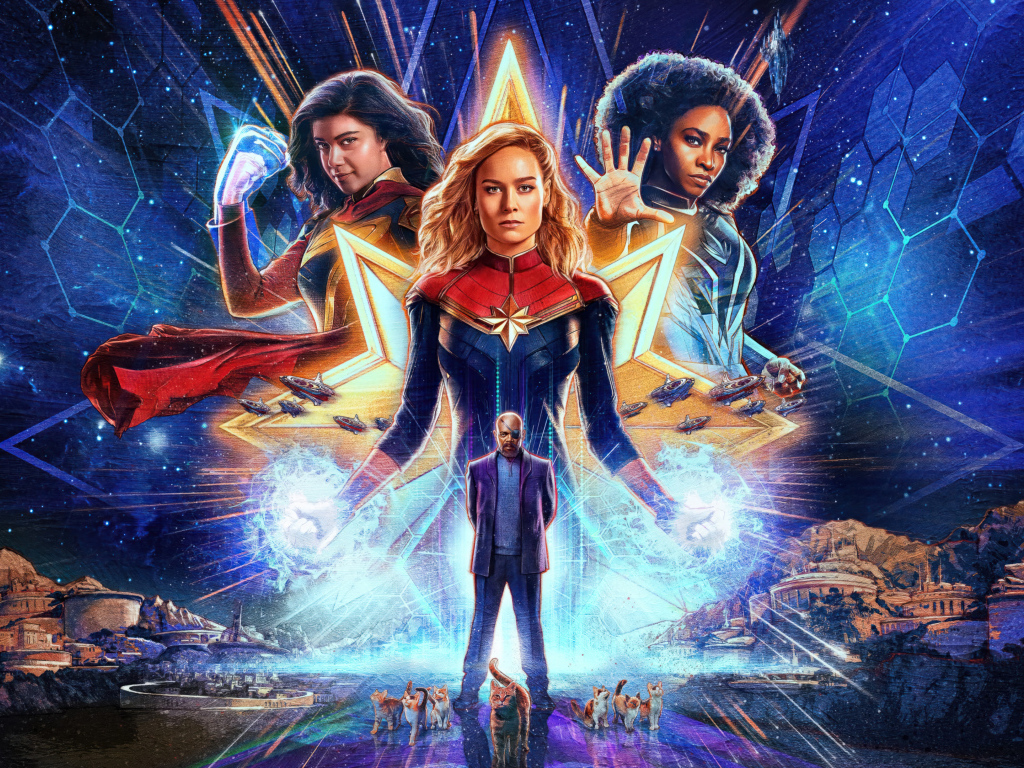 Постер фантастического фильма Марвелы