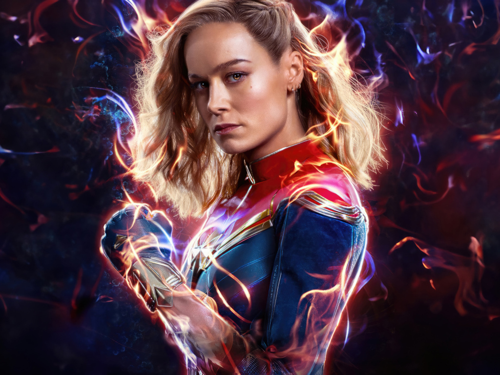 Персонаж Кэрол Дэнверс в фантастическом фильме Марвелы