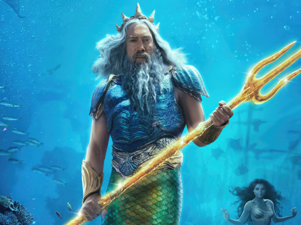 Тритон персонаж фильма Русалочка 2023