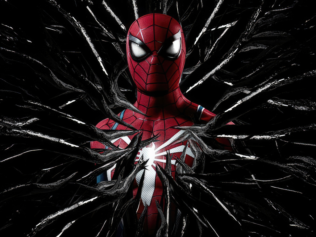 Веном поглощает Человека паука