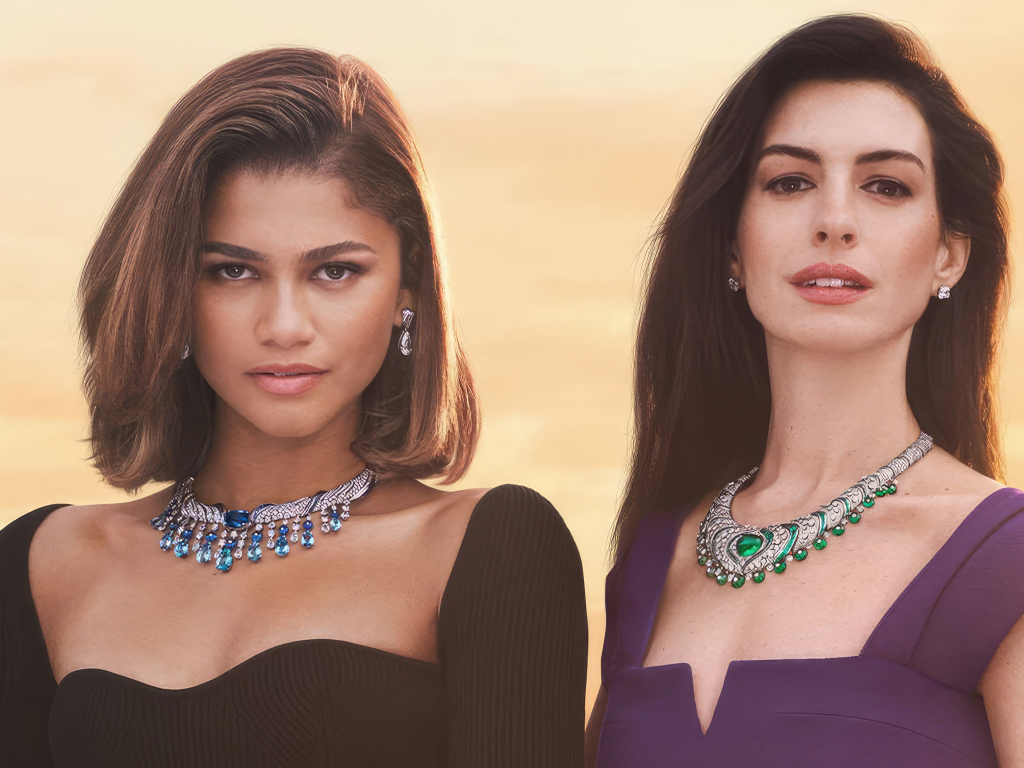 Красивые актрисы Зендая и Энн Хэтэуэй