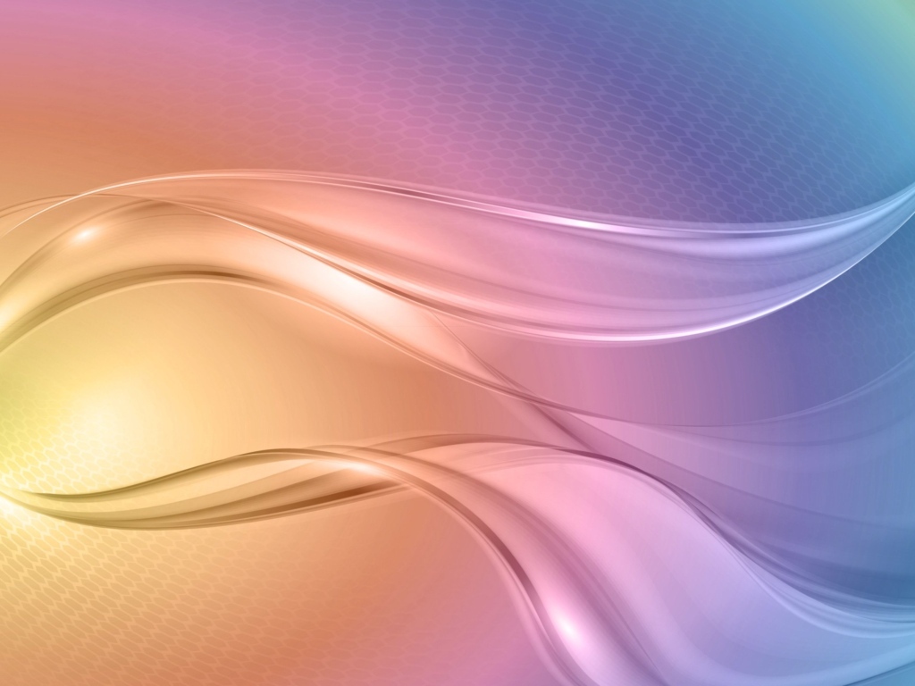 Серые волны на разноцветном фоне 