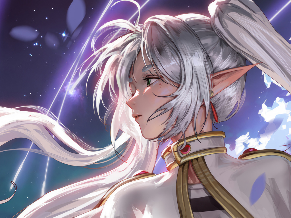 Девушка с хвостами на голове