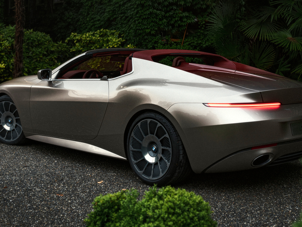 Авто BMW Concept Skytop 2024 года вид сзади