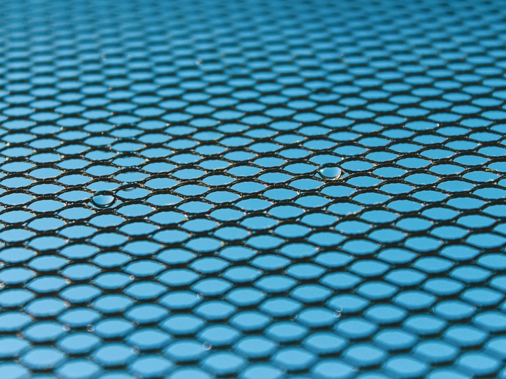 Черная сетка на голубом для фона