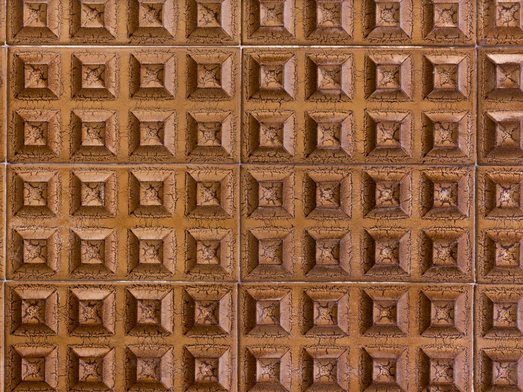 Коричневые винтажные плитки для фона