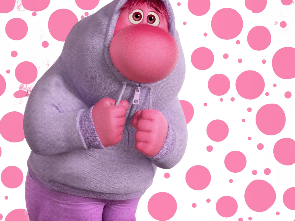 Милый персонаж Смущение из мультфильма Головоломка 2