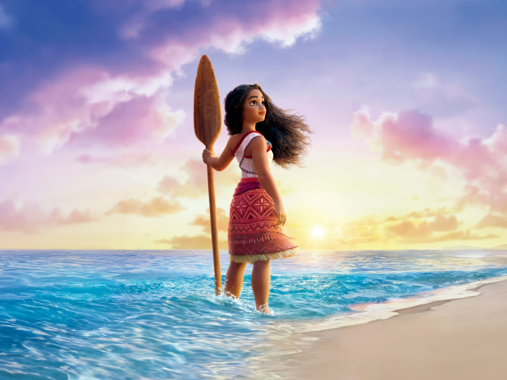 Героиня нового мультфильма Моана 2, 2024