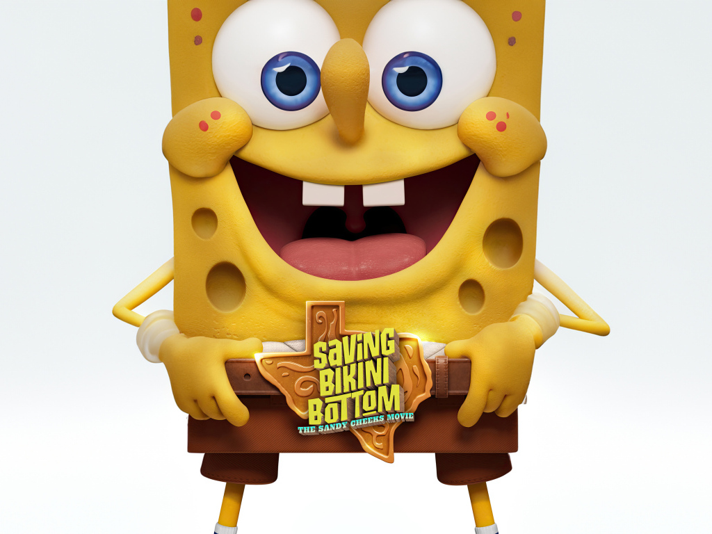 Главный персонаж нового мультфильма Губка Боб. Спасти Бикини-Боттом: фильм Сэнди Чикс, 2024
