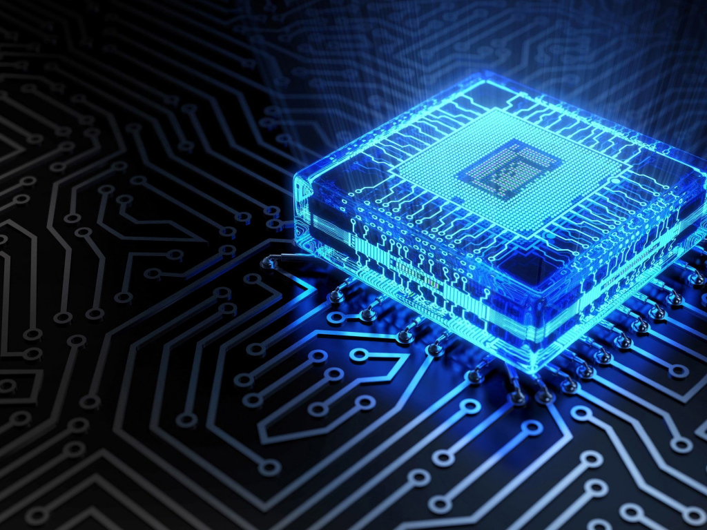 Неоновый чипсет на плане